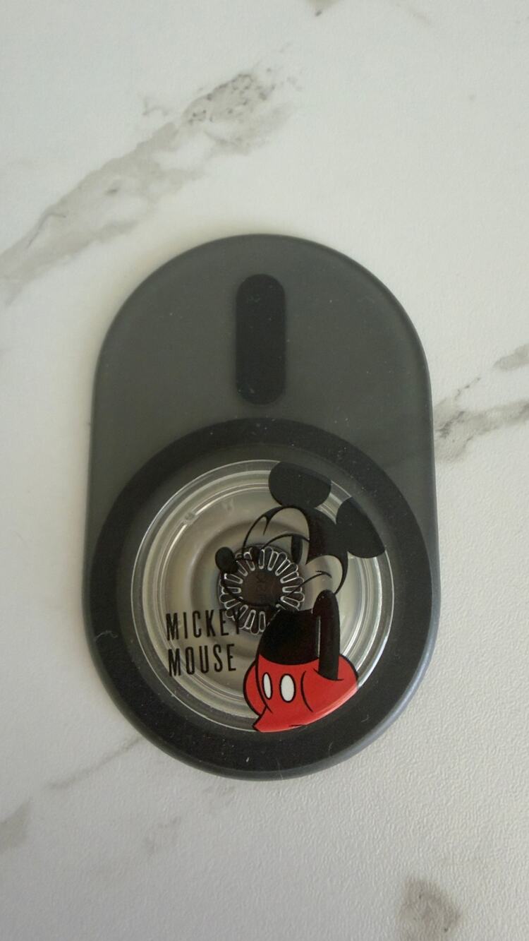 PopSockets Disney Mickey Smirk MagSafe PopGrip w/ Smokey Grey Base Preowned